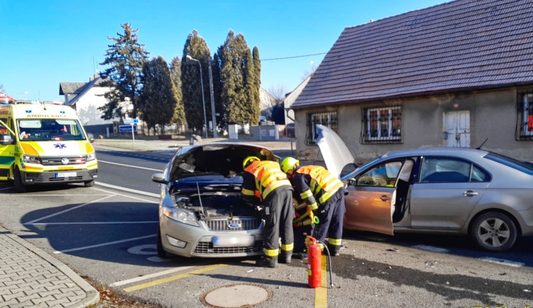 Nehoda ve Chválenicích na jižním Plzeňsku