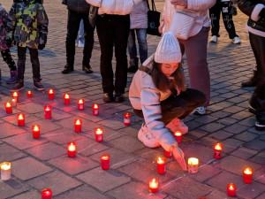 Výročí invaze na Ukrajinu si připomněli i v Plzni