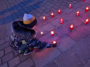 Výročí invaze na Ukrajinu si připomněli i v Plzni