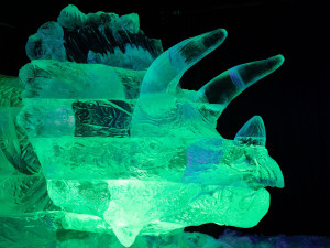 V ledáriu plném ledových soch prehistorických zvířat zažijete pravěk na vlastní kůži při teplotě minus 10 stupňů