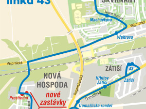 Nová autobusová linka propojí od pondělí Novou Hospodu a Zadní Skvrňany