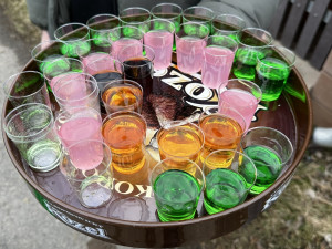 VIDEO: Pestrý masopust v pošumavském příhraničí ve znamení koblih, vošouchů, báče a tlačenky