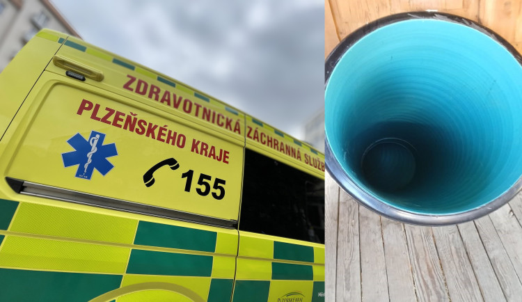 Dvanáctiletý chlapec se zasekl uvnitř tubusové skluzavky na hřišti. Utrpěl vážné poranění a hasiči ho museli vyprostit