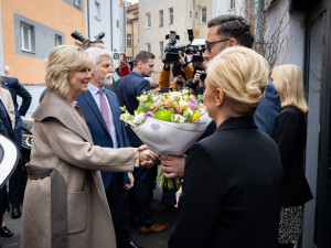 Prezident Petr Pavel zahájil společně s manželkou Evou dvoudenní návštěvu Plzeňského kraje