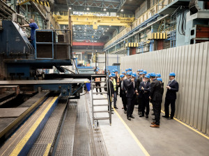 Prezident Petr Pavel navštívil Škodu JS. Společnost usiluje o dodávky zařízení nových bloků českých jaderných elektráren