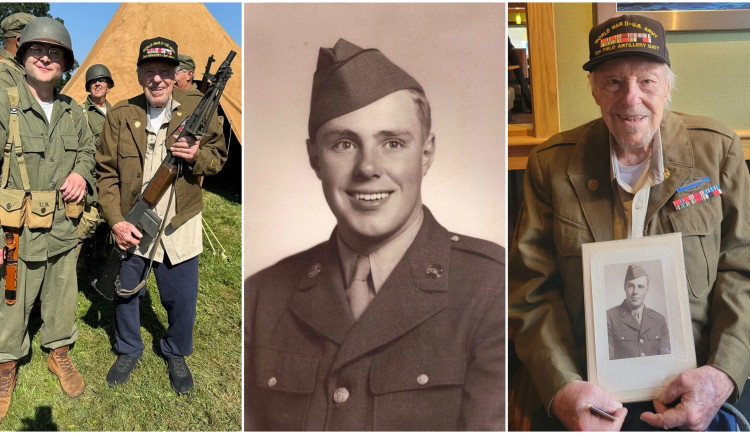 Poprvé od konce války se do Evropy podává americký veterán Harry Humason (99), účastní se plzeňských oslav