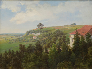 Louisa Kannengiesser-Piepenhagen, Pohled na Lochotín, 60. léta 19. století, ZČG