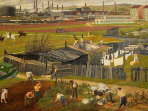 Josef Tetínek, Plzeňské předměstí s brigádou, 1952, ZČG