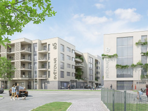 Na Světovaru začala stavba bytového domu s komunitní zahradou. Vyjde na 207 milionů