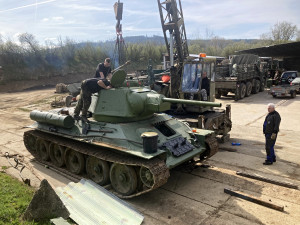 Utajený hrdina znovu ožívá. V muzeu vzniká tank jako pocta generálu Buršíkovi