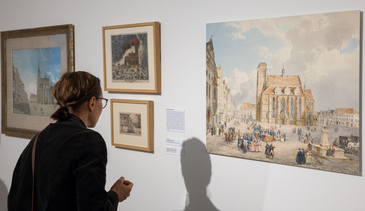Zaniklá i současná Plzeň je k vidění v Západočeské galerii v Plzni