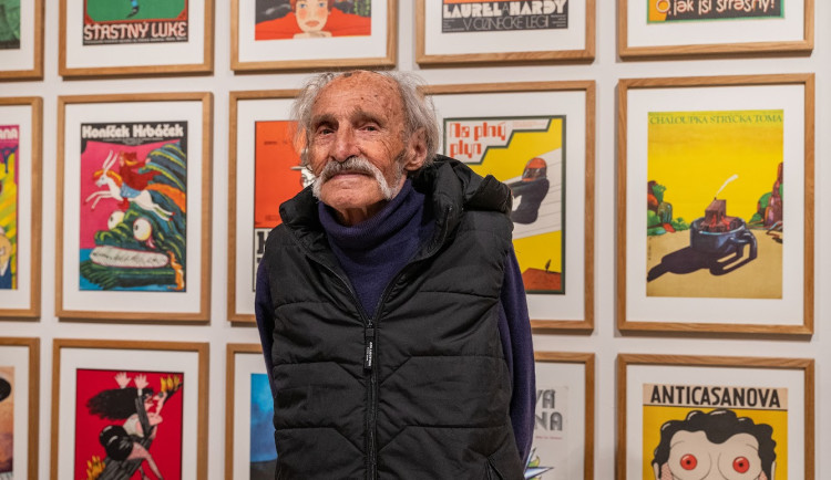 Galerie Lázně připravila výstavu děl Šťastného vzduchoplavce české animace