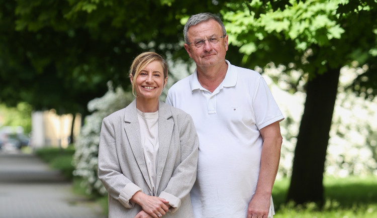 Budoucí ředitelka Tereza Landová a Pavel Janouškovec