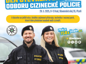 Přijďte si zatrénovat s policisty nebo nahlédnout do zákulisí cizinářů