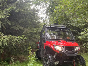 V pátrání hasiči pokračovali až do čtvrteční moci. V pátek ráno byli opět v terénu, foto: Hasiči Domažlice