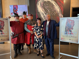 Petr Schleiss, Michal Illich, Petr Merxbauer, Eliška Bartáková, Martin Otava. Foto Ondřej Baumrukr