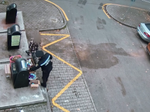 Založil skládku přímo pod dohledem kamer, policii marně sliboval, že se polepší