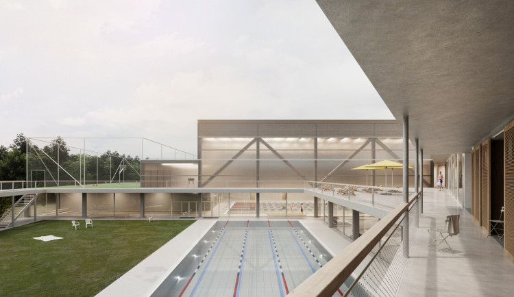 Vítězný návrh, který vzešel z architektonické soutěže.