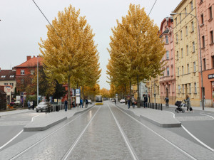 Klatovská třída se zazelená, město plánuje vrátit ulici její důstojný ráz