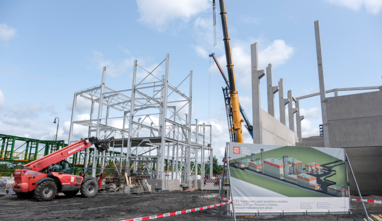 ČEZ staví nízkoemisní teplárnu za 2 miliardy v Dětmarovicích