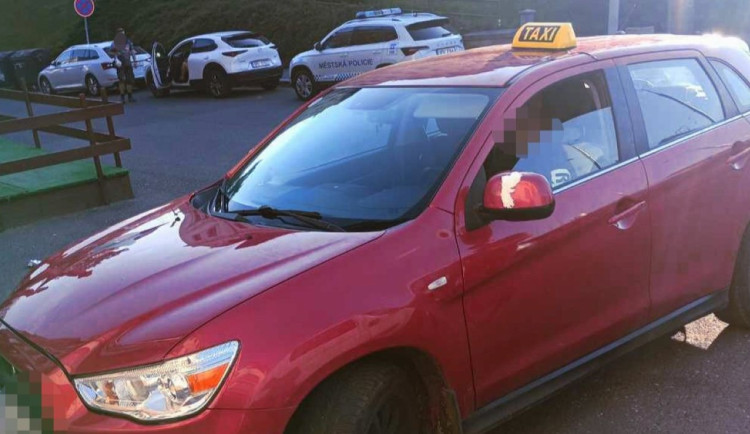 Odcizené vozidlo TAXI