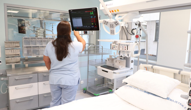 Fakultní nemocnice Plzeň dvojnásobila za 180 milionů počet lůžek kardiologie
