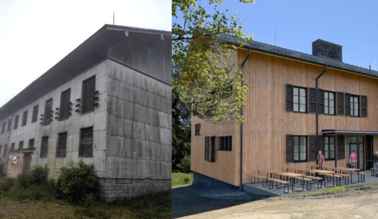 Na vrcholku Čerchova končí přestavba bývalé roty pohraničníků na horskou chatu
