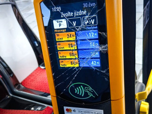 Poškozený terminál