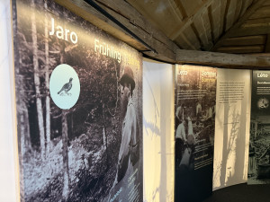 Expozice výstavy na Březníku