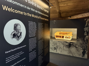 Expozice výstavy na Březníku