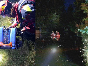 Tělo muže utonulého v řece našel po sedmi minutách nasazení speciální vodní dron