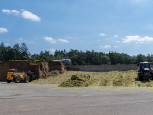 Areál bioplynové stanice