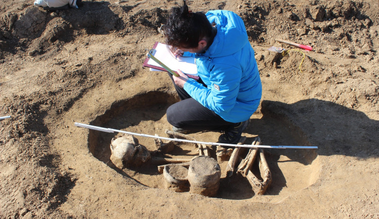 Ilustrační foto z jiného průzkumu na staveništi ŘSD