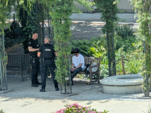 Sadových okruh procházejí i městští strážníci.