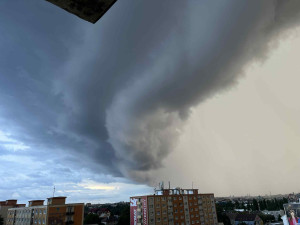 Tak vypadal mrak na Doubravkou v Plzni