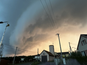 Bouřka na jižním Plzeňsku