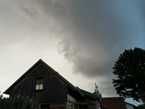 Bouřka na jižním Plzeňsku