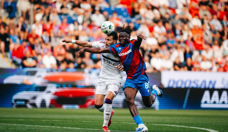 Fotbalisté Plzně při domácím utkání se Servette