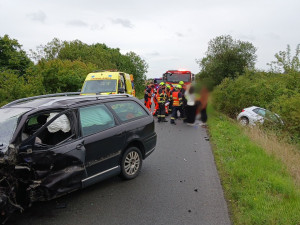 K další vážné nehodě došlo u Plzně.