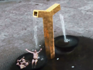 Pod Andělem si zase lebedila trojice turistů