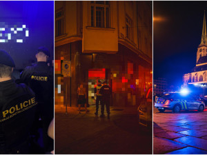 Noční razie v centru, policisté prověřili stovky cizinců a rozdali vysoké pokuty