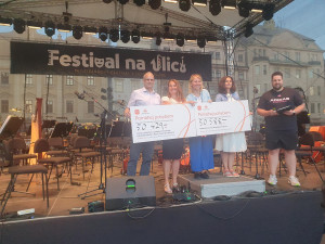 Po předání šeků