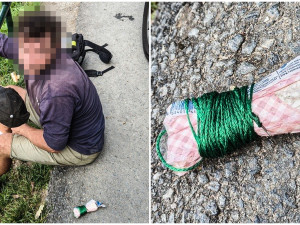 Stejně neberou, tvrdil pytlák. Se šňůrou a háčkem se usadil u chovného rybníka