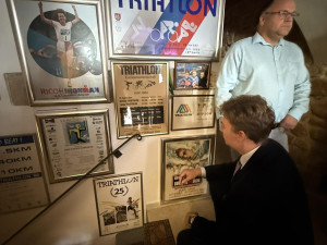 Jediné Triatlonové muzeum na světě je v Plzni, má i trenýrky slavného sportovce