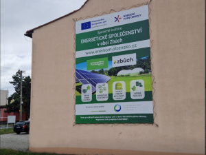Billboard na Hasičské zbrojnici ve Zbůchu
