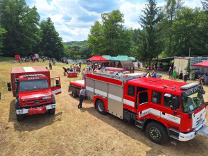 Jednotka z Břas se podílí na kulturním životě v obci.
