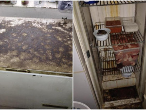 Všudypřítomná špína a myší bobky, inspekce uzavřela výrobnu jídel pro rozvoz