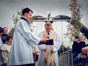 Slavnostní otevření Svatojakubské lávky, foto: obec Chotíkov