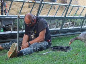 Na stavbě pracuje samozřejmě i Karel Makoň