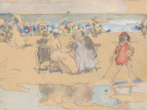 Nová výstava zachycuje dojmy z cest kreslíře Huga Boettingera z Plzně